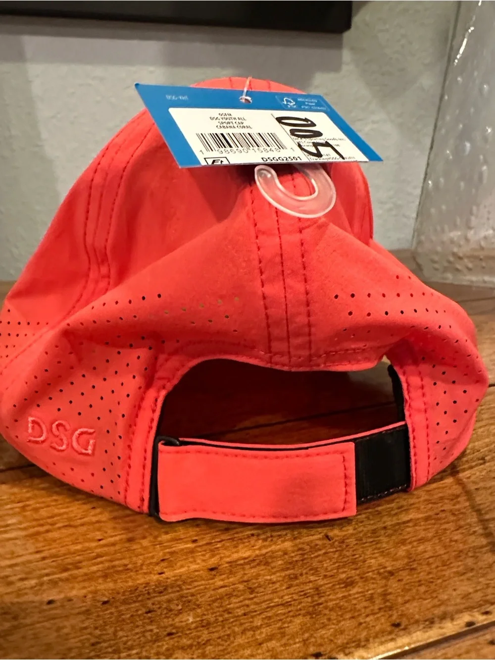 DSG Cabana Coral Adjustable Performance Cap